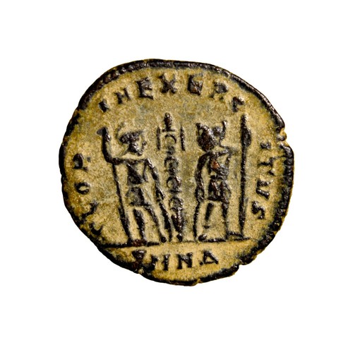 Certified authentic roman coin - certified,