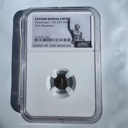 Ancient roman coin theodosius - roman,