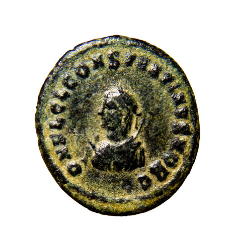 Authentic roman coin - coin, miniscule