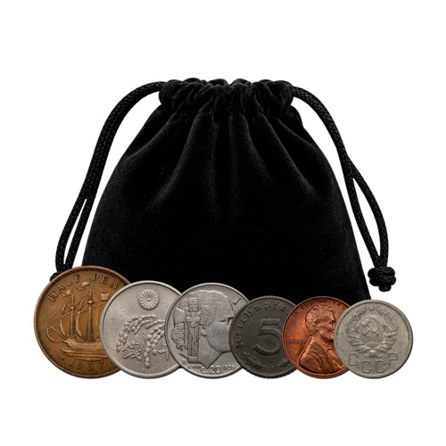 Wwii allied axis coin set - allied,