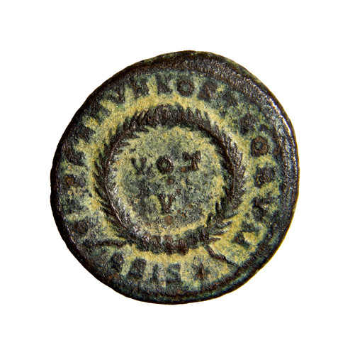 Authentic roman coin vot bsis - coin,