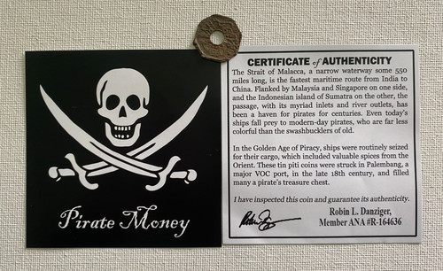 Authentic pirate coin from - pirate,