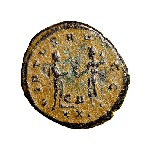 Certified authentic roman coin - certified,