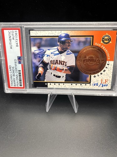 Barry bonds auto - barry,