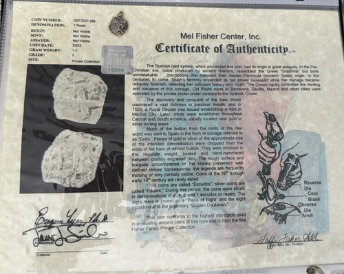 Mel fisher certification - fisher,
