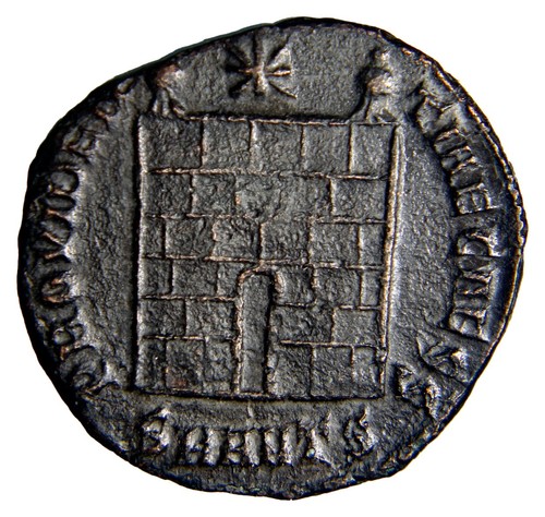 Certified authentic roman coin - roman,