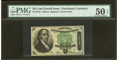1869 1875 50c fourth - 1869-1875,
