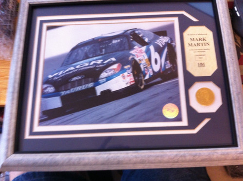 Mark martin plaque - mark,